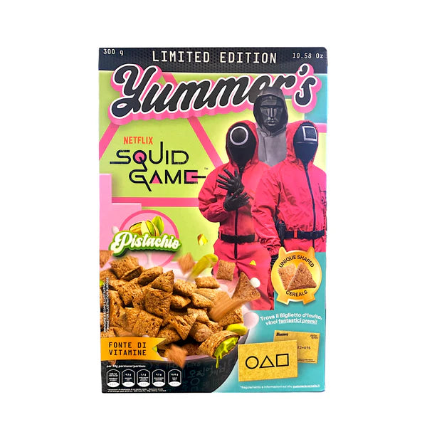 Yummer’s Squid Game Pistachio Cereal – Limited Edition 300 g