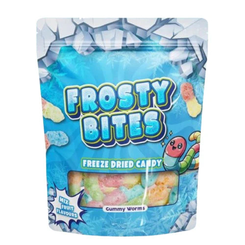 Frosty Bites Freezed Dried Candy - Sour Worms 50g