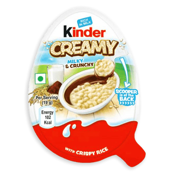 Kinder Creamy © – Milky. Crunchy 19g
