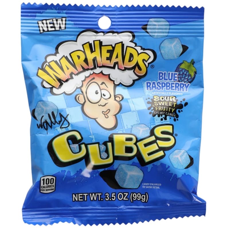 Warheads Cubes Blue Raspberry 99g